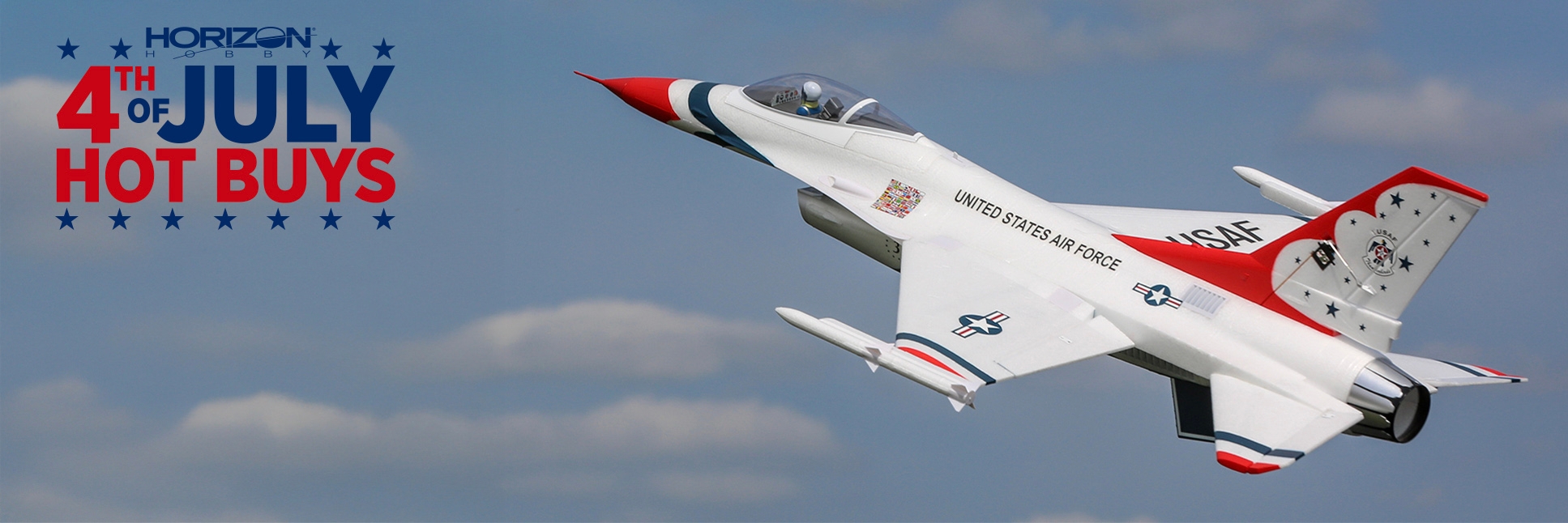 E-flite F-16 Thunderbirds 70mm EDF Jet Bind-N-Fly Basic AS3X and SAFE Select RC Jet Plane