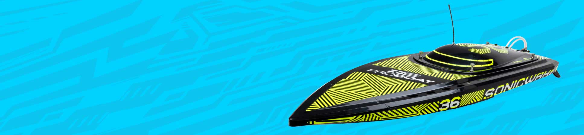 Pro Boat Sonicwake 36" V3, Self-Righting V-Hull Boat Ready-to-Run RC Boat