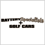 Battery Specialists + Golf Carts Logo