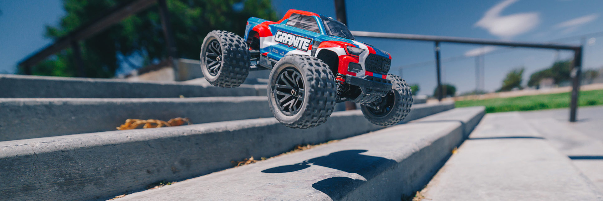 ARRMA GRANITE GROM RC Monster Truck Action Shot