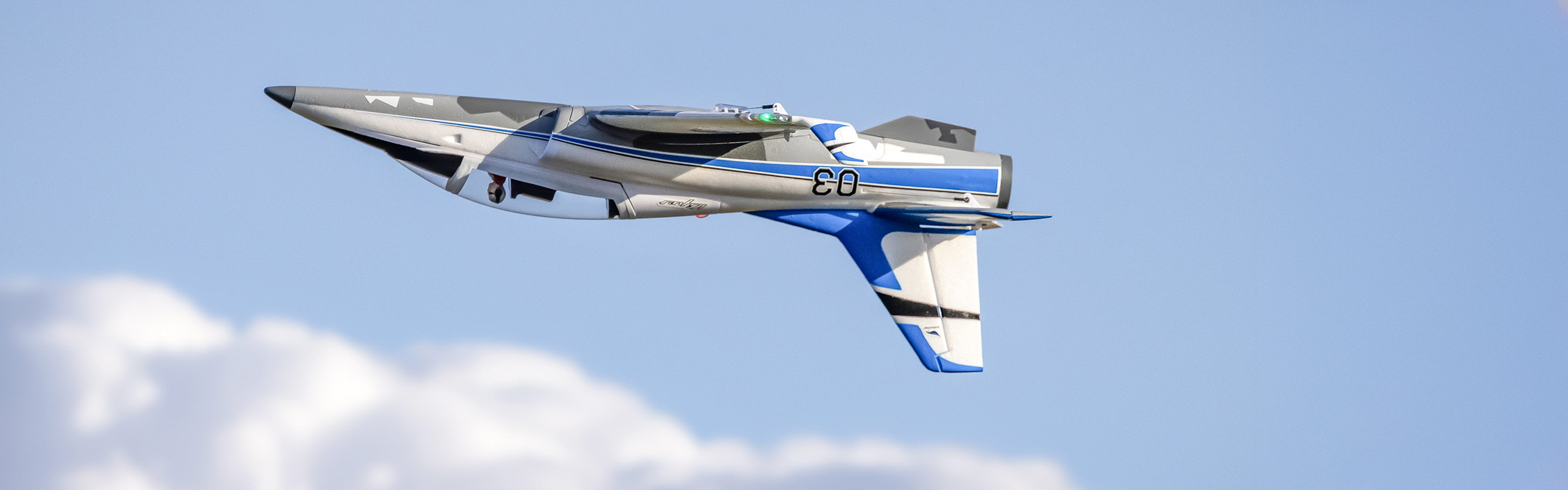 Glamour shot of the E-flite UMX Viper