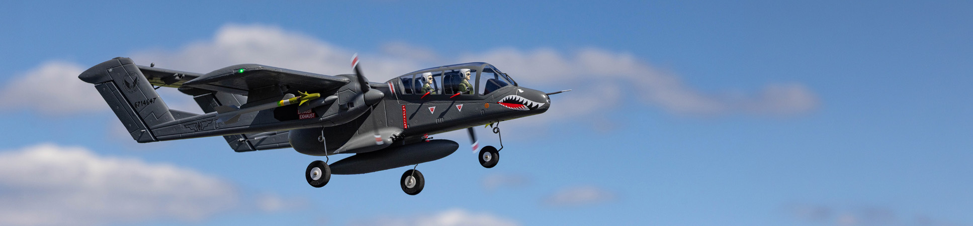 E-flite Micro OV-10 Bronco 645mm BNF Basic with AS3X and SAFE Select E-flite Micro OV-10 Bronco 645mm BNF Basic with AS3X and SAFE Select