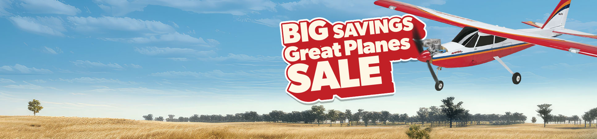 Great Planes Sale