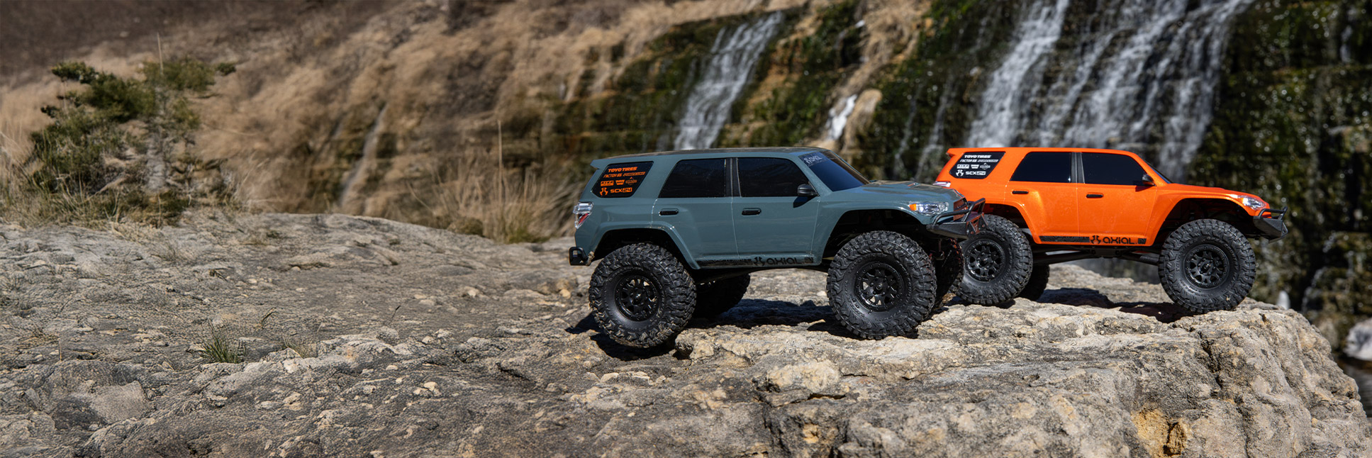 Axial SCX24 Ford Bronco RC Rock Crawler Family Glamour Shot
