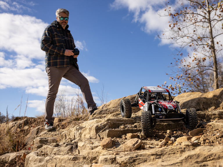 Axial RC rock crawling