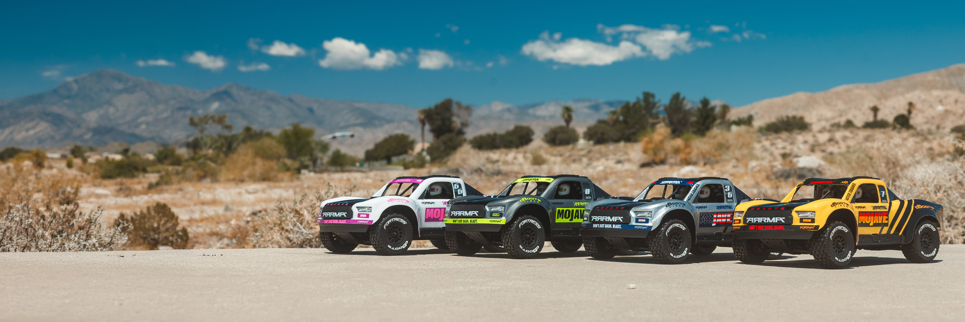 ARRMA 1/16 MOJAVE GROM 4X4 Ready-To-Assemble KIT Brushed RC Desert Truck (Battery & Charger Included) ARRMA 1/16 MOJAVE GROM 4X4 Ready-To-Assemble KIT Brushed RC Desert Truck (Battery & Charger Included)