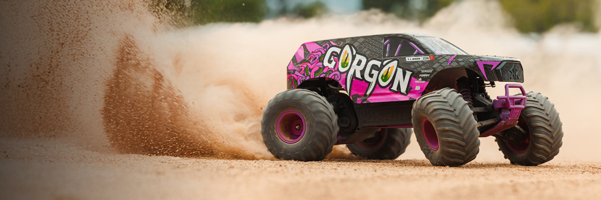 ARRMA 1/10 GORGON 2WD Ready-to-Run Brushed RC Monster Truck