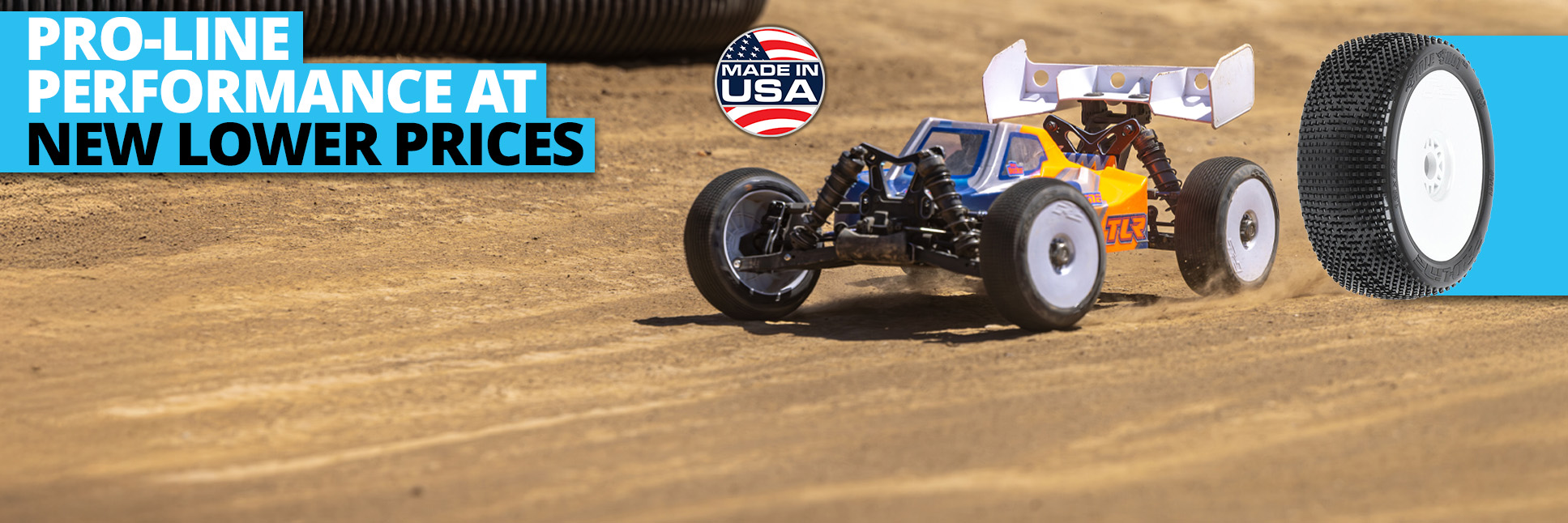 Pro-Line New Lower Pricing Graphic with Made in the U.S.A. Logo Pro-Line New Lower Pricing Graphic with Made in the U.S.A. Logo