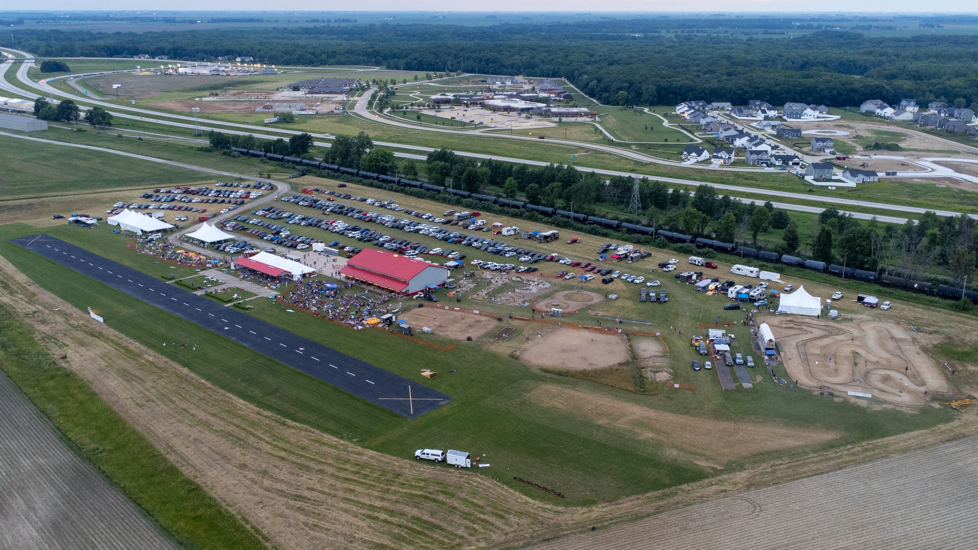 RC Helicopters vs Drones aerial view