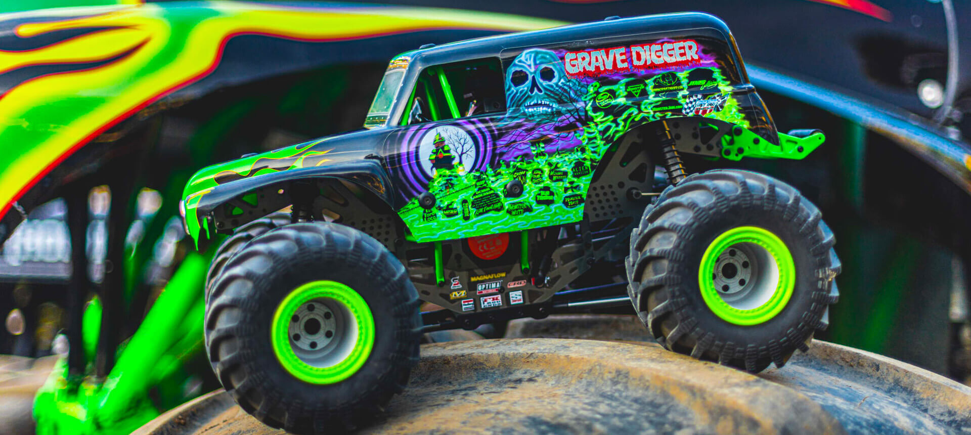 RC grave digger monster truck