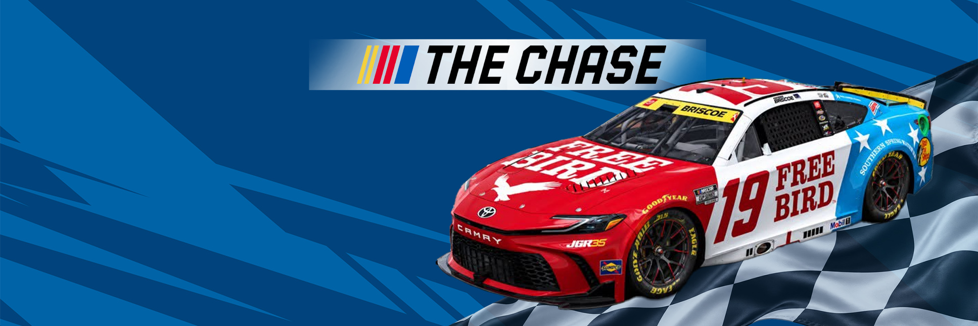 Pro-Line Graphic for The Chase Pro-Line Racing NASCAR Race Winning Livery Wrap: Chase Briscoe No. 19 Free Bird