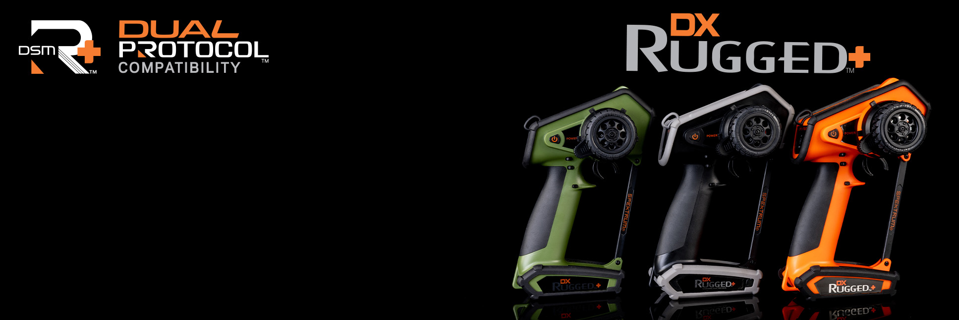 Spektrum DX Rugged+ 12-Channel DSMR+ Transmitter Spektrum DX Rugged+ 12-Channel DSMR+ Transmitter