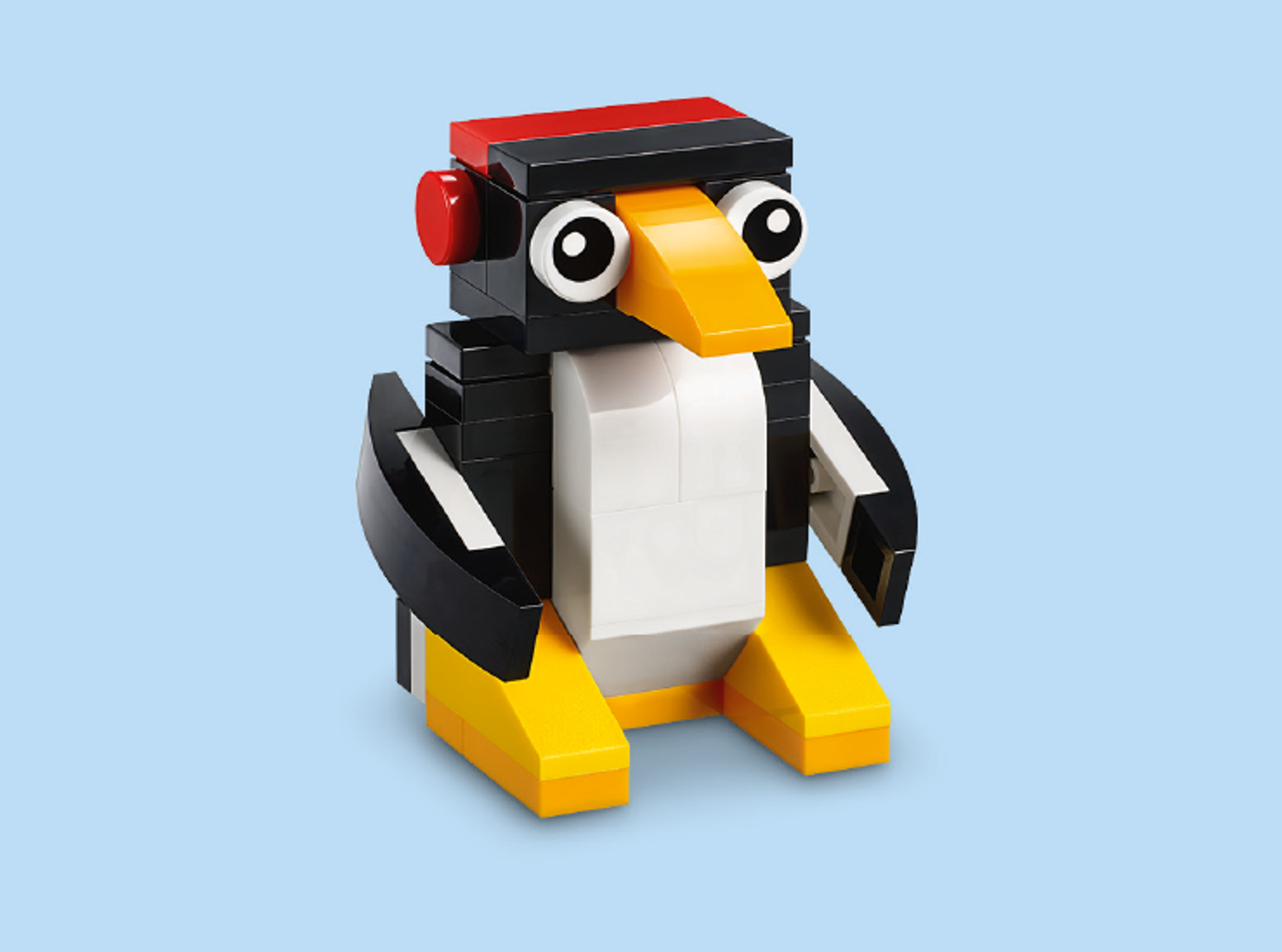 Build a penguin and its home | LEGO.com for Families