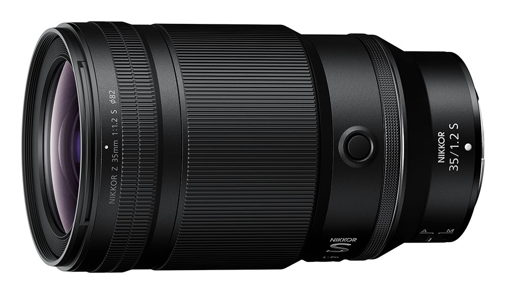 product photo of the NIKKOR Z 35mm f/1.2 S lens