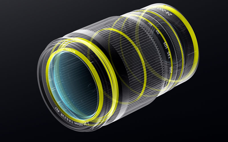 激安価格の Nikon Nikon | Lenses Mirrorless | VR f/4-6.3 24-200mm Z NIKKOR レンズ(ズーム)