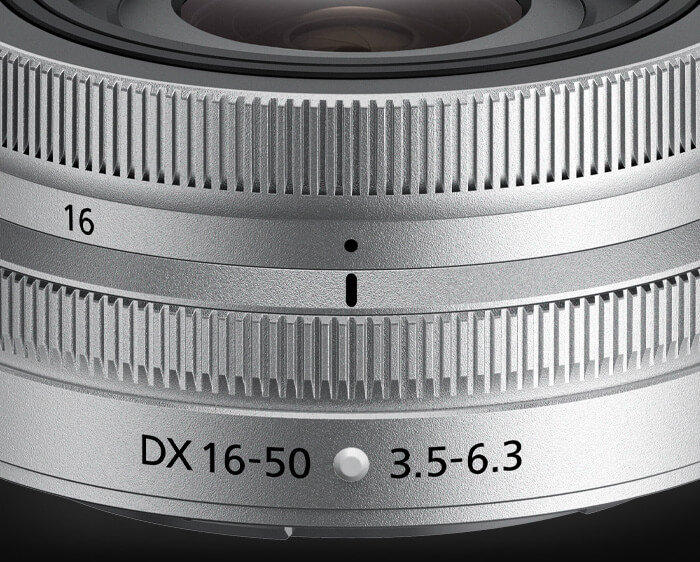 Nikon Z DX 16-50mm シルバー Nikon NIKKOR Z DX 16-50mm f/3.5-6.3 VR - Silver | Mirrorless