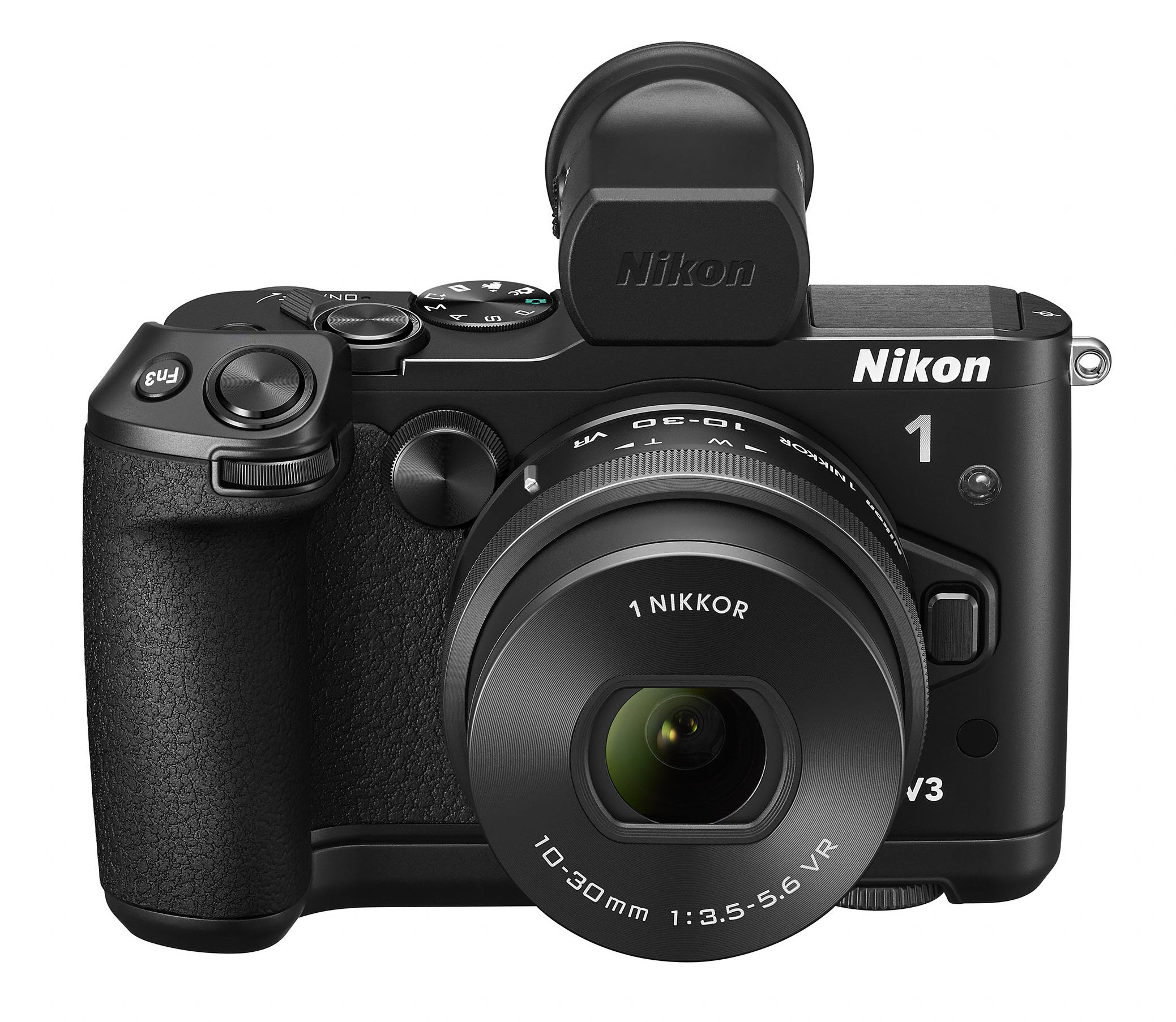 Nikon 1 V3 10-30mm VR DF-N1000 ビューファインダー Press Release -- Create with Uncompromising Speed and Image