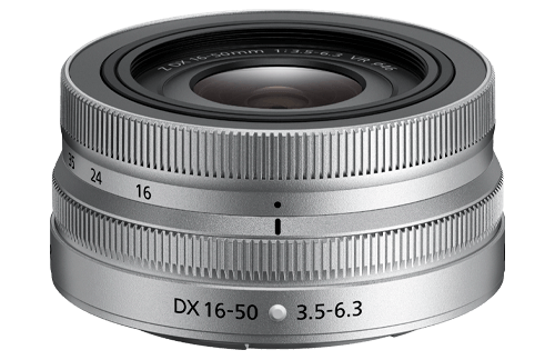 Buy the Nikon NIKKOR Z DX 16-50mm f/3.5-6.3 VR - Silver | Nikon USA