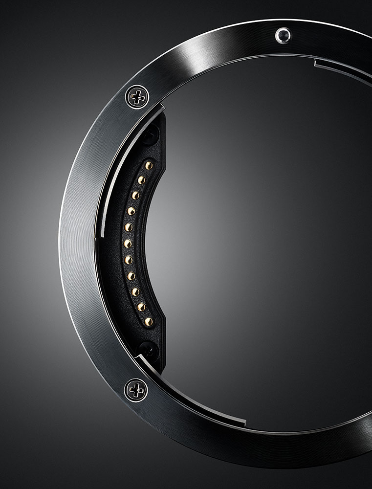 Partial photo of the Nikon Z lens mount