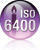 Ícono de Sensibilidad ISO de Hasta 6400