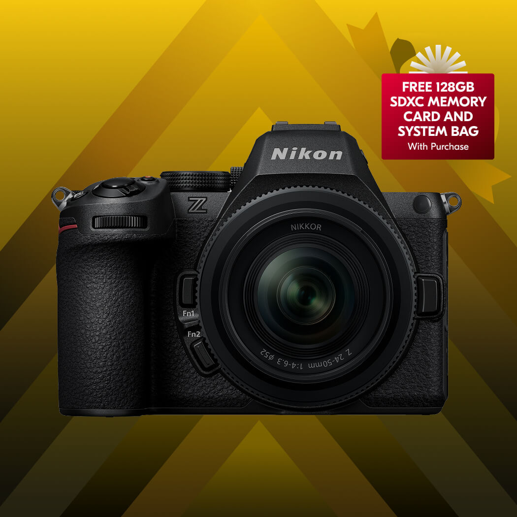 Free 128GB SDXC Memory Card and System Bag