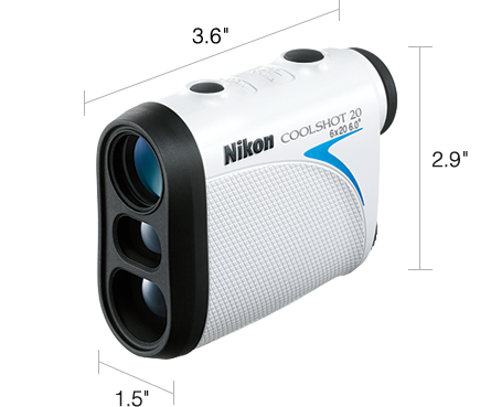 ニコンCOOLSHOT 20 Nikon COOLSHOT 20 Golf Laser Rangefinder | Rangefinders