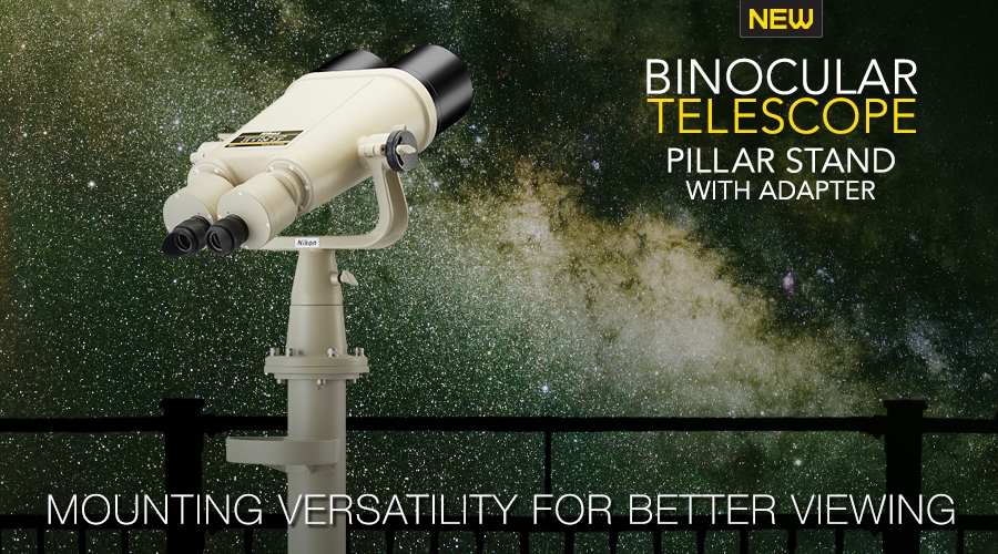 Nikon Binocular Telescope Pillar Stand With Pillar Stand Adapter 