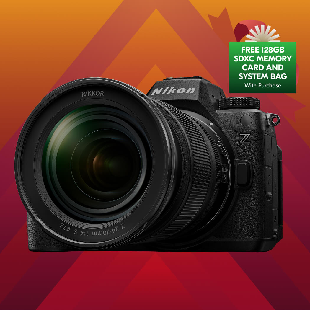 Free 128GB SDXC Memory Card and System Bag with Purchase