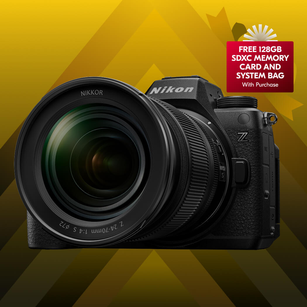 Free 128GB SDXC Memory Card and System Bag