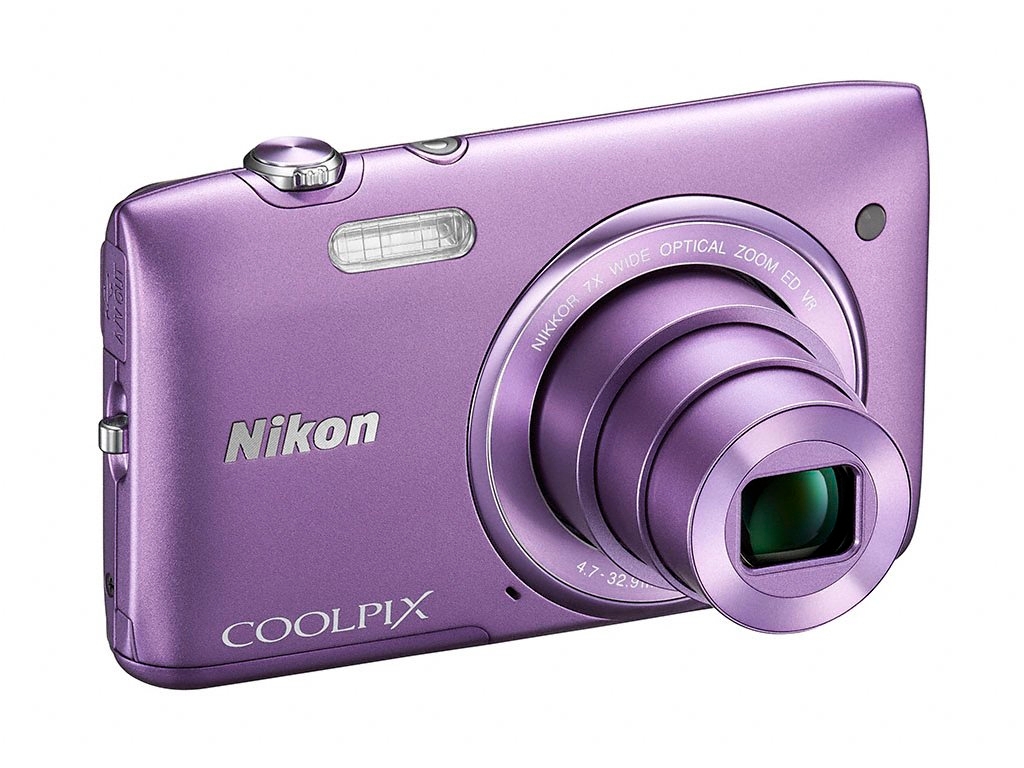 美品　ニコン　ジャンク　COOLPIX S3500 パープル 美品ニコンジャンクCOOLPIX S3500 パープル