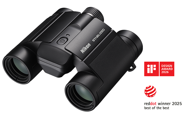 Nikon STABILIZED 12x25 S Binoculars | Compact 12x Magnification