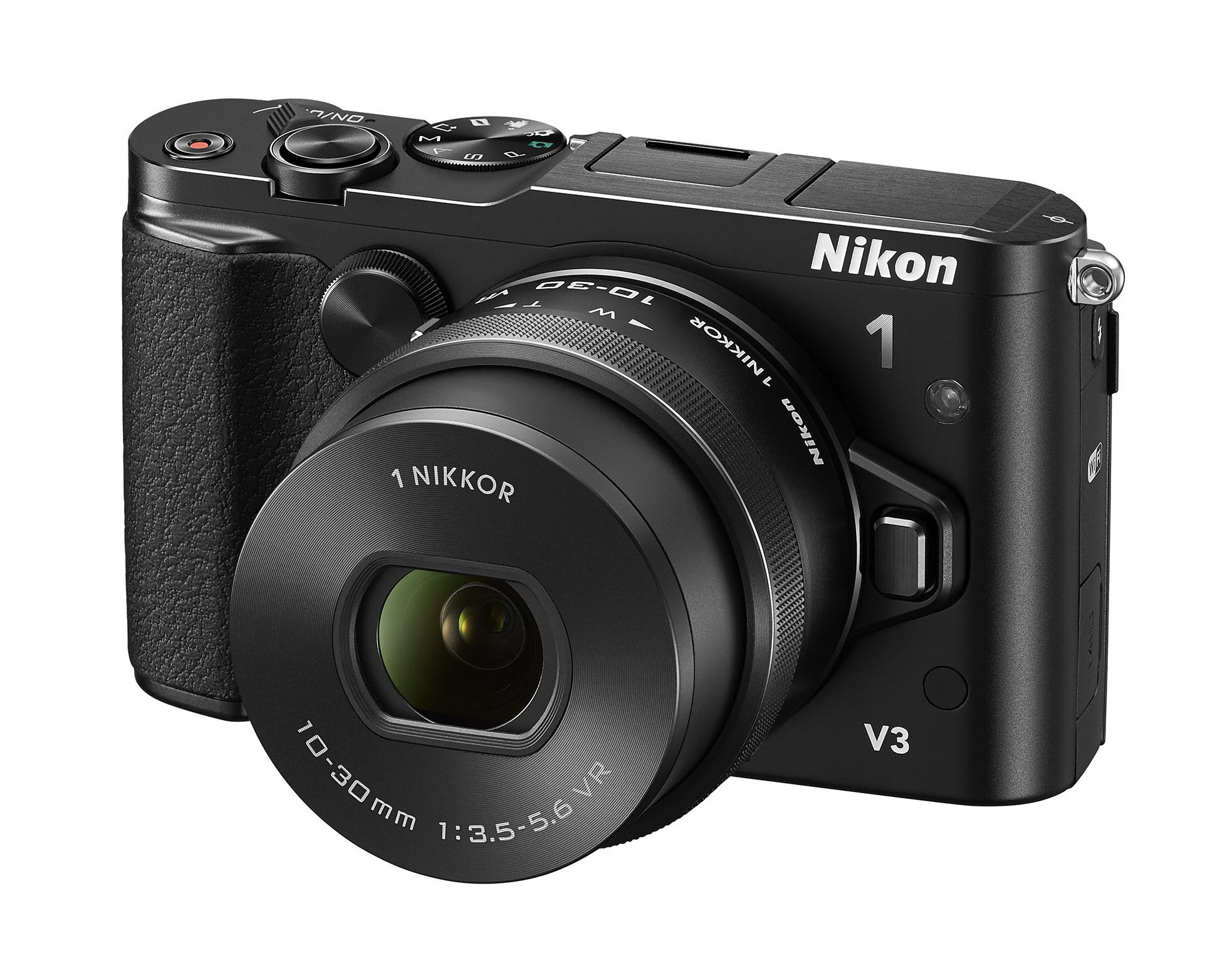 デジタルカメラ Nikon 1 V3 + 1 NIKKOR 10-30mm VR PD-ZOOM Press Release -- Create with Uncompromising Speed and Image