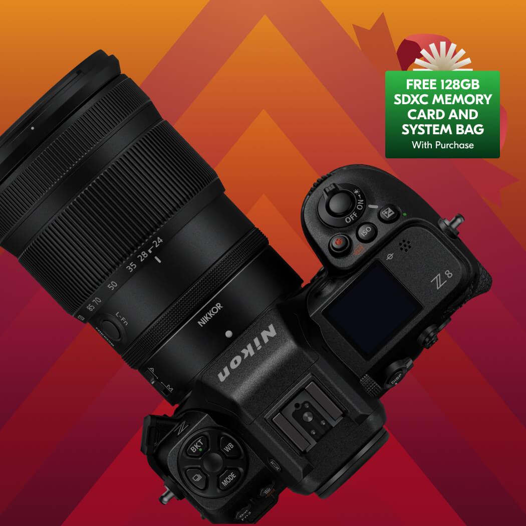 Free 128GB SDXC Memory Card and System Bag