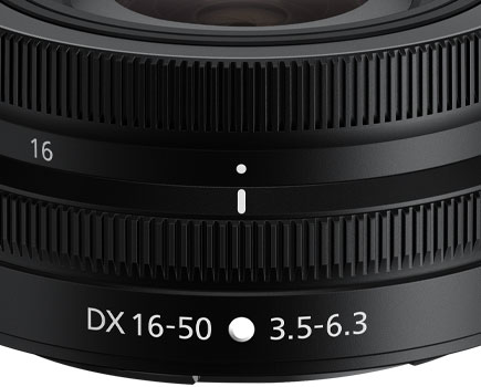 Nikon NIKKOR Z DX 16-50mm f/3.5-6.3 VR | Refurbished Lenses