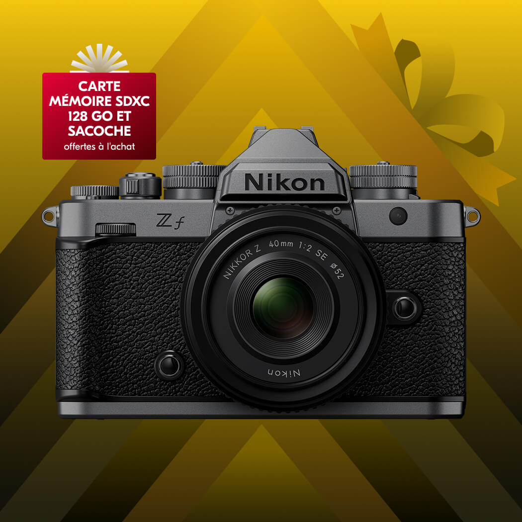 Carte mémoire SDXC 128 Go et sacoche offertes à l'achat