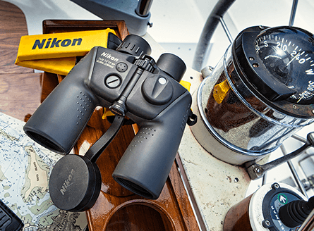 Buy the Nikon 7x50 OceanPro CF WP Global Compass | Nikon USA
