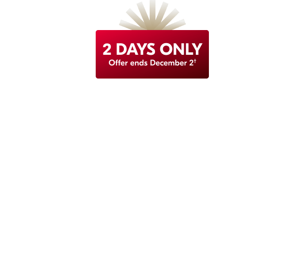 0% APR Available for 24 months financing† on select Nikon gear. 2 days only. Offer ends December 2.