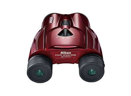 Nikon ACULON T11 Zoom 8-24x25 Red | Binoculars | Nikon