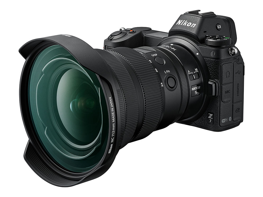 Z 7 camera with the NIKKOR Z 14-24mm f/2.8 S lens attached