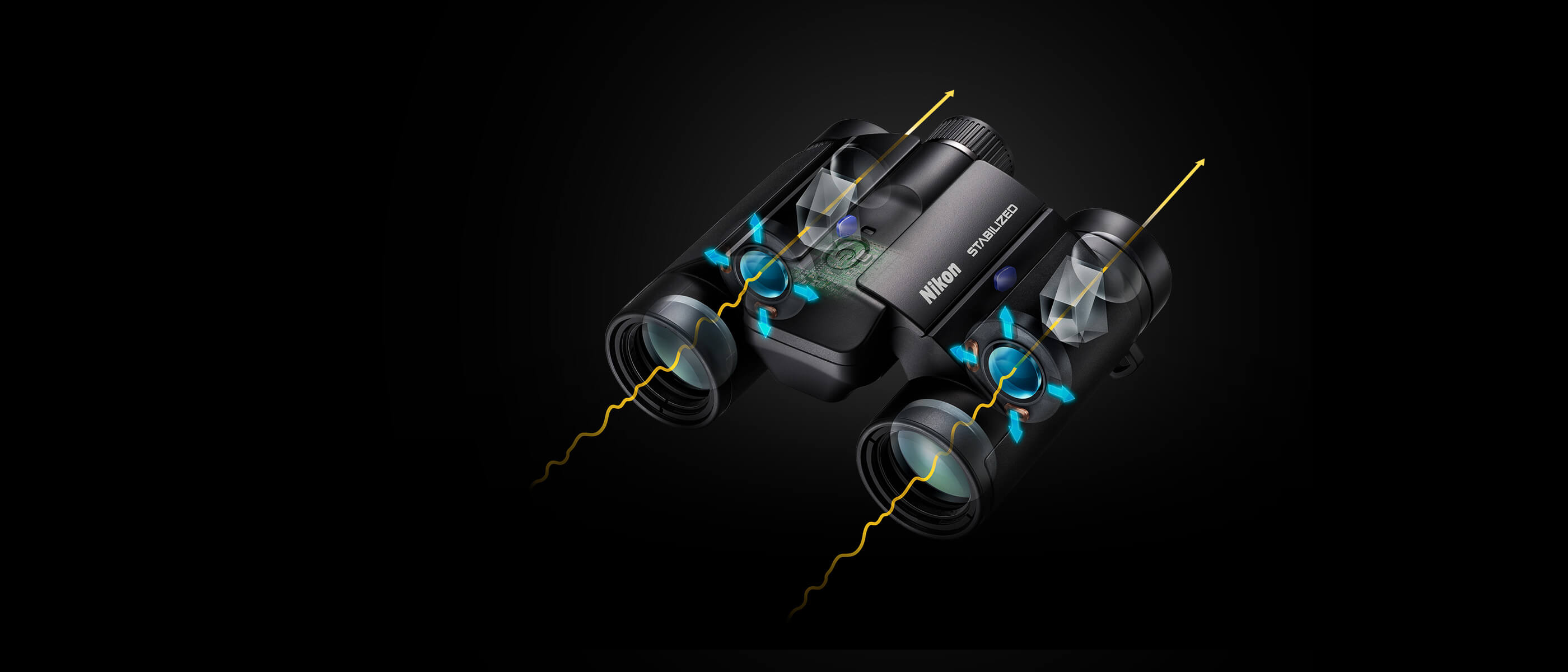 Nikon STABILIZED 10x25 S Binoculars | Compact 10x Magnification
