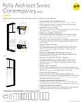 thumbnail for architect series contemporary spec sheet thumbnail for architect series contemporary spec sheet