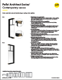 thumbnail for architect series contemporary spec sheet thumbnail for architect series contemporary spec sheet