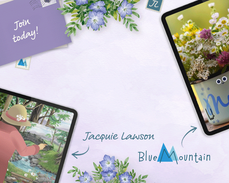 Bundle with Blue Mountain banner