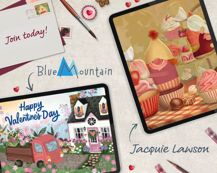 Bundle with Blue Mountain banner