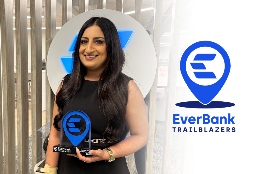 EverBank Builds Trailblazer Team Award winner Yasna Patel.