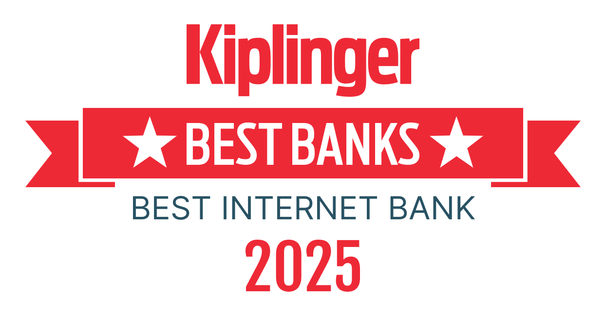 Kiplinger’s Best Internet Banks of 2025 award