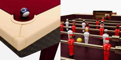 METCHA  Louis Vuittons Billiards tabble