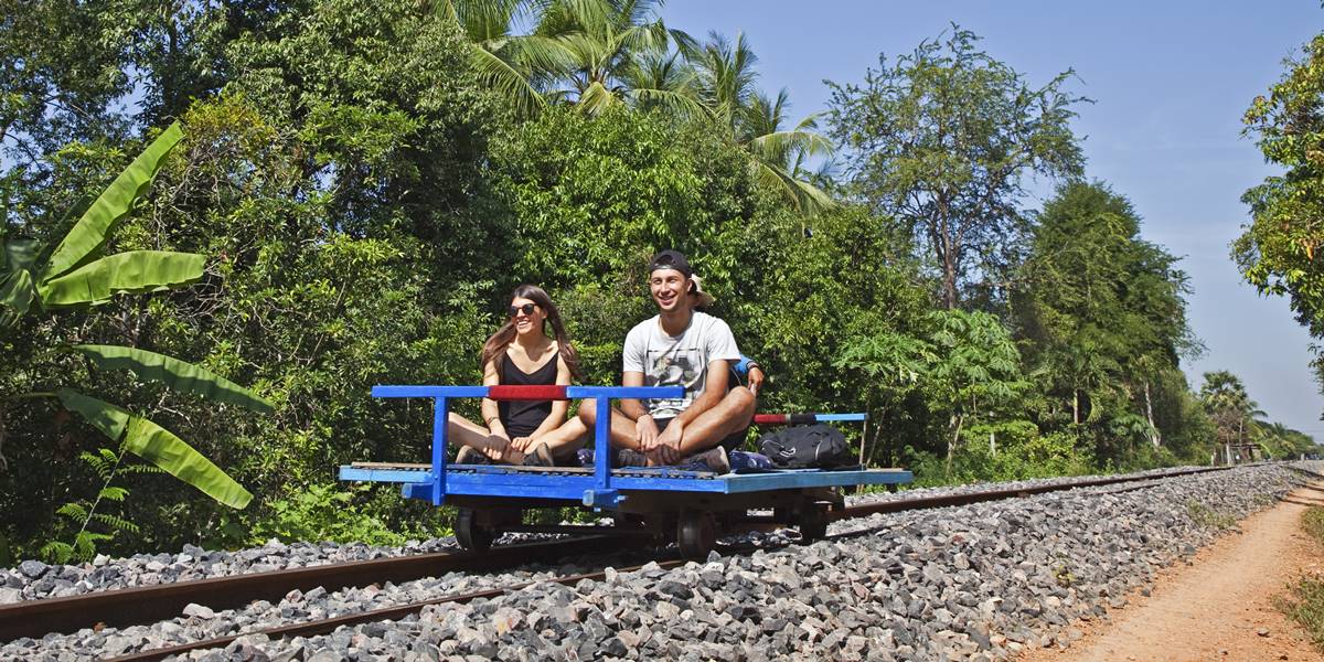 Battambang’s Bamboo Trains Are a Rail Blast