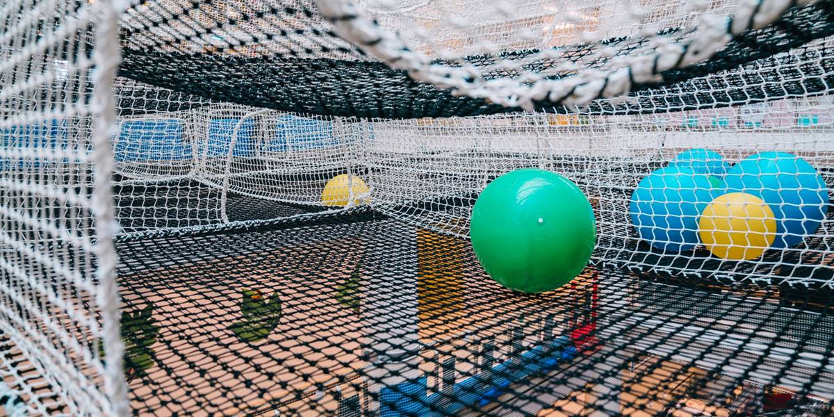 Enjoy Mid-Air Fun at the World's First Atrium Net Playground in Singapore