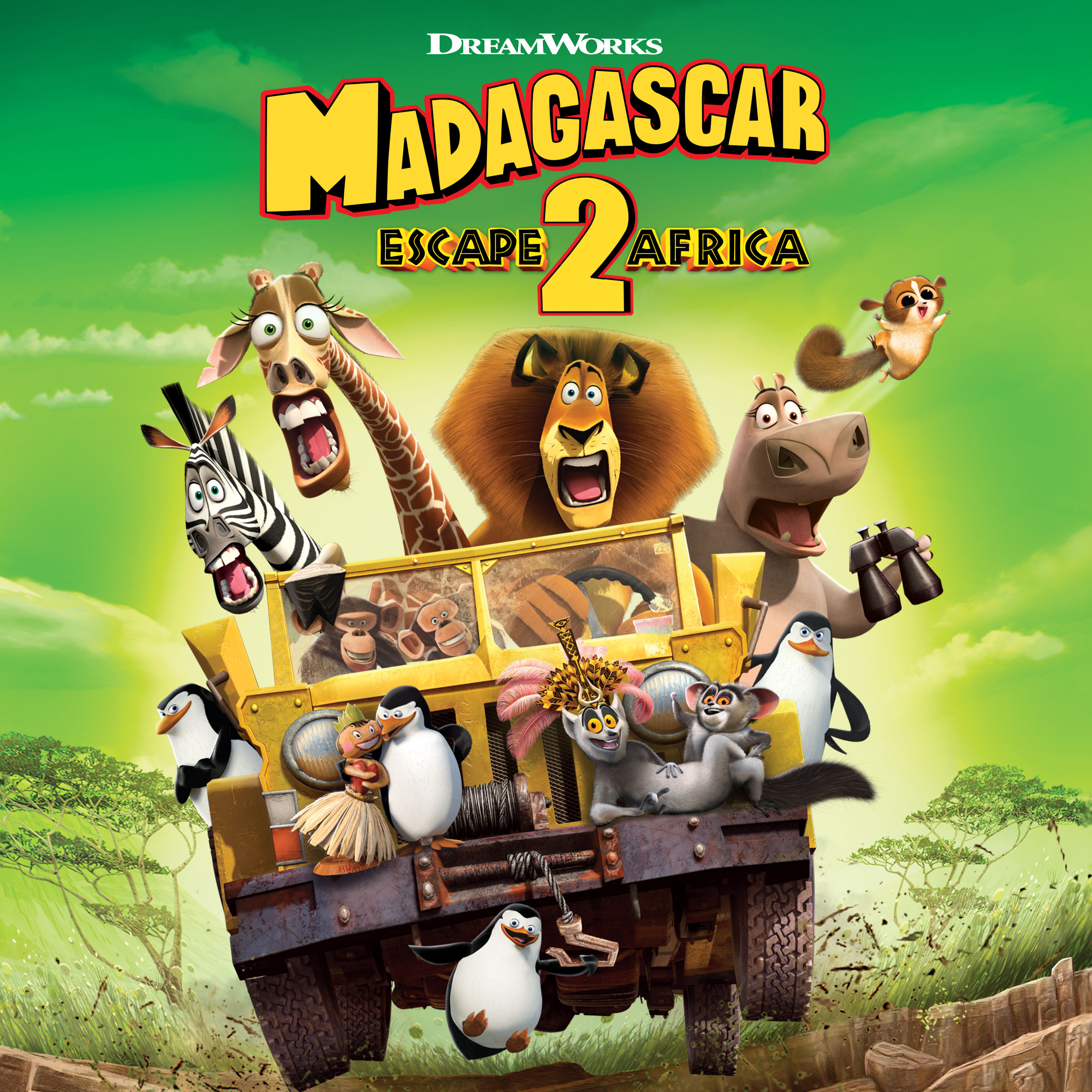 Λucifer リュシフェル ～Film～ESCAPE 2 DVD MadagascarEscape2Africa_keyart